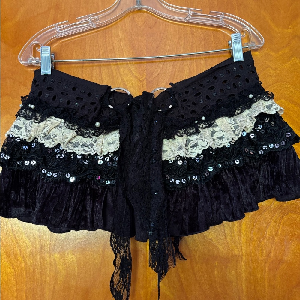 Geisha Moth Hip Scarf